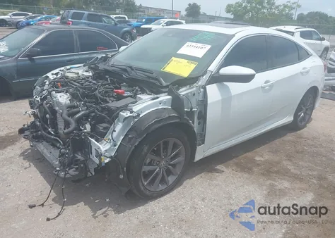 2021 Honda Civic Ex-L из США, поврежденный, VIN 19XFC1F71ME009217